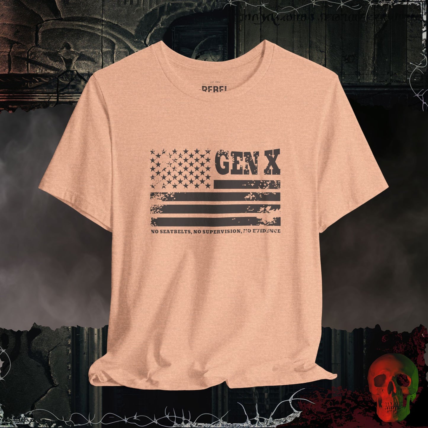 Gen X / No Evidence Tee
