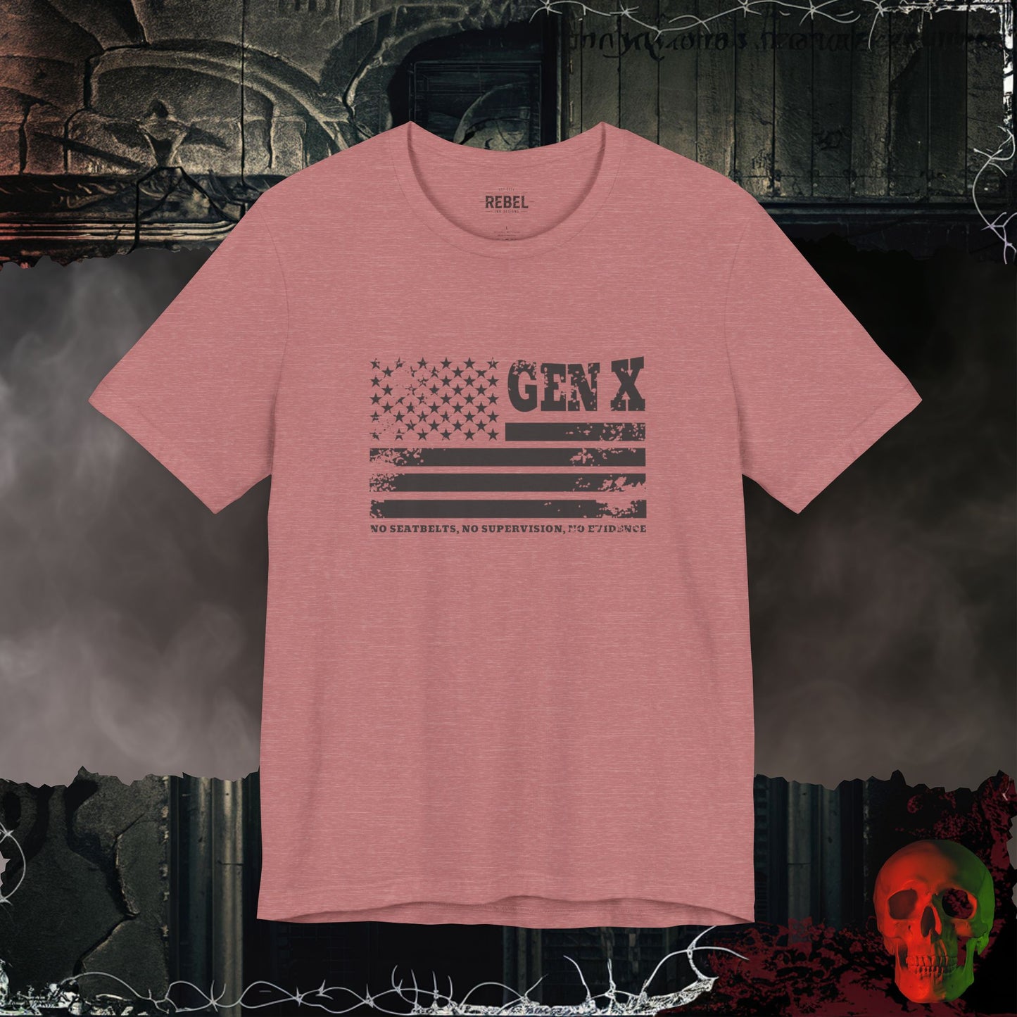 Gen X / No Evidence Tee