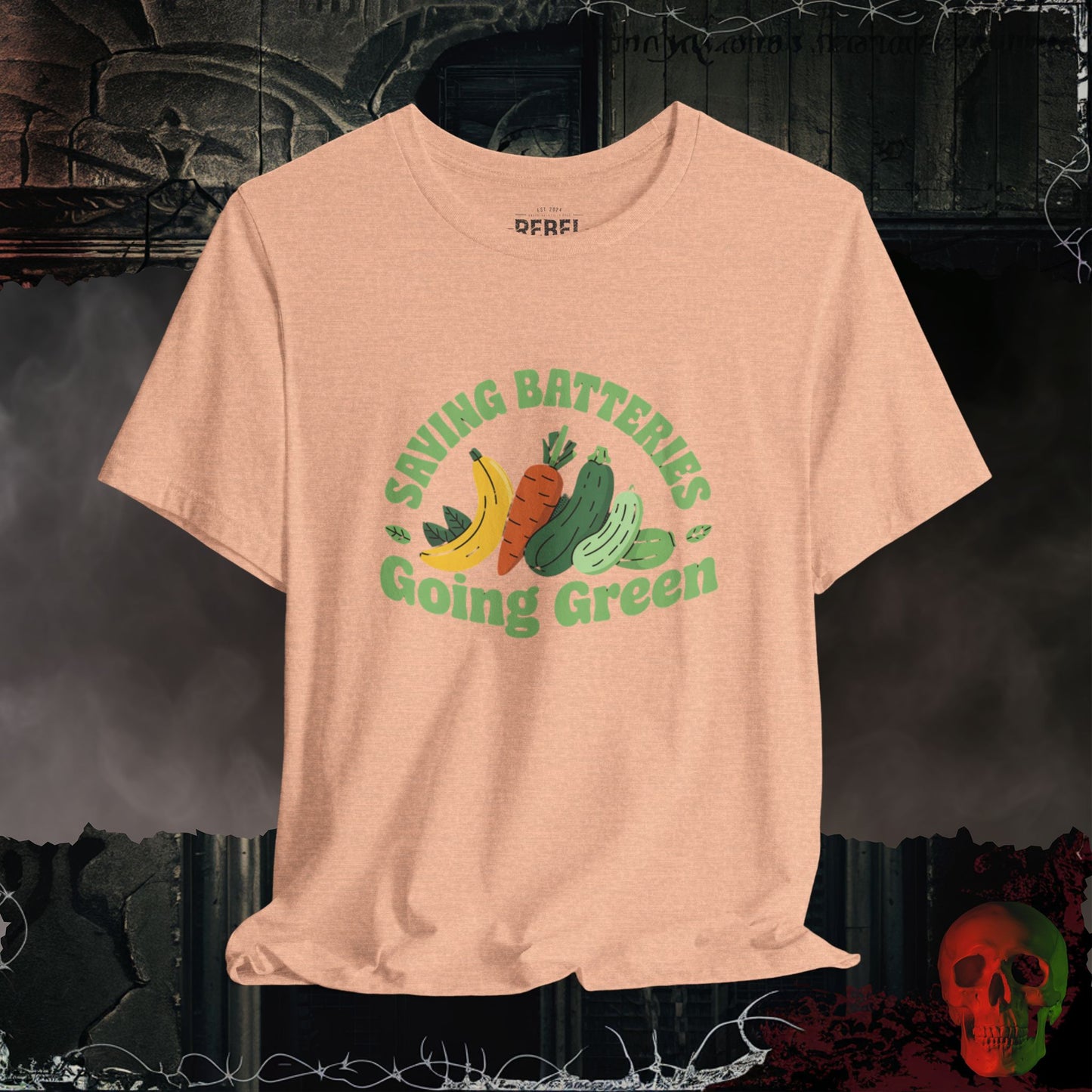 Saving Batteries Going Green T-Shirt