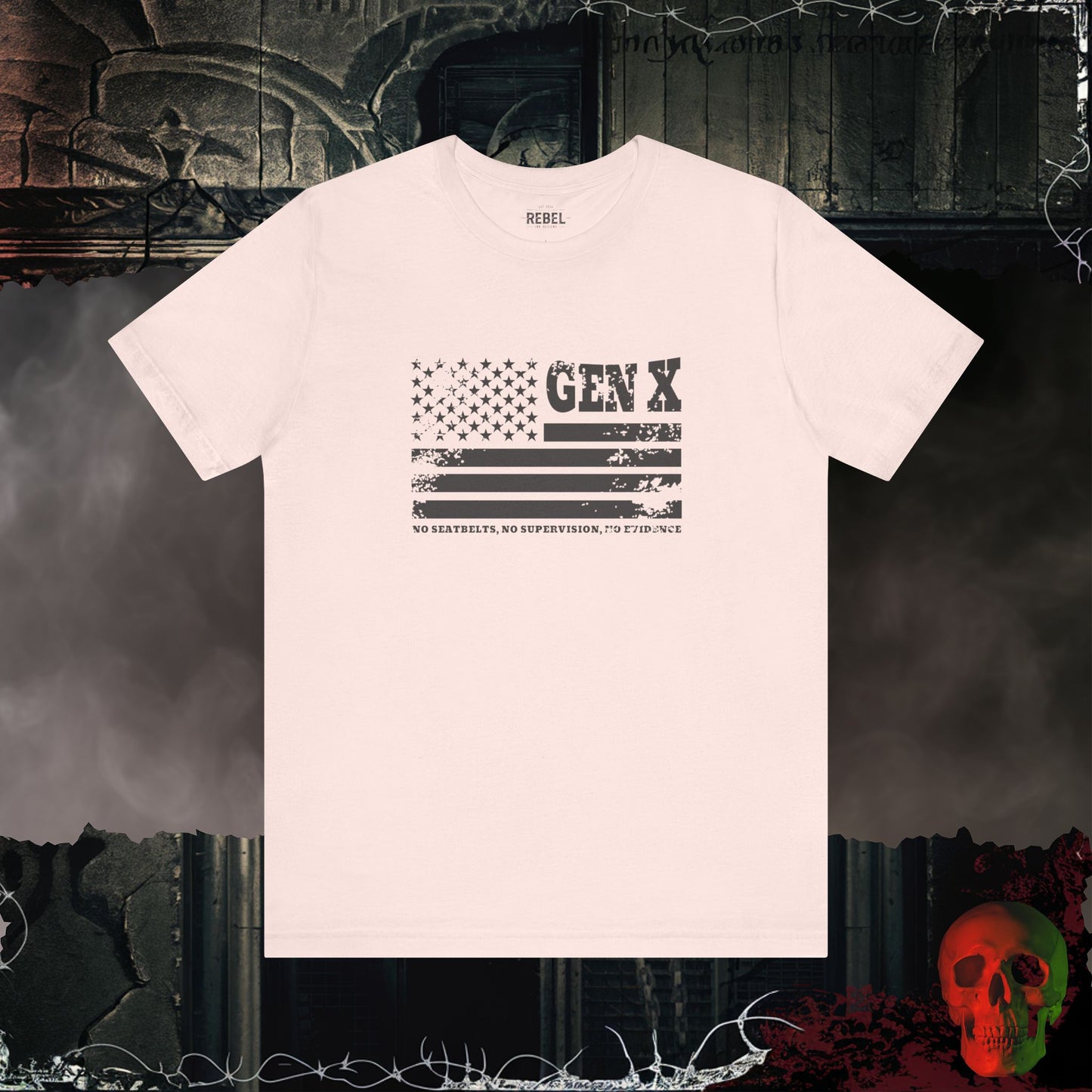 Gen X / No Evidence Tee
