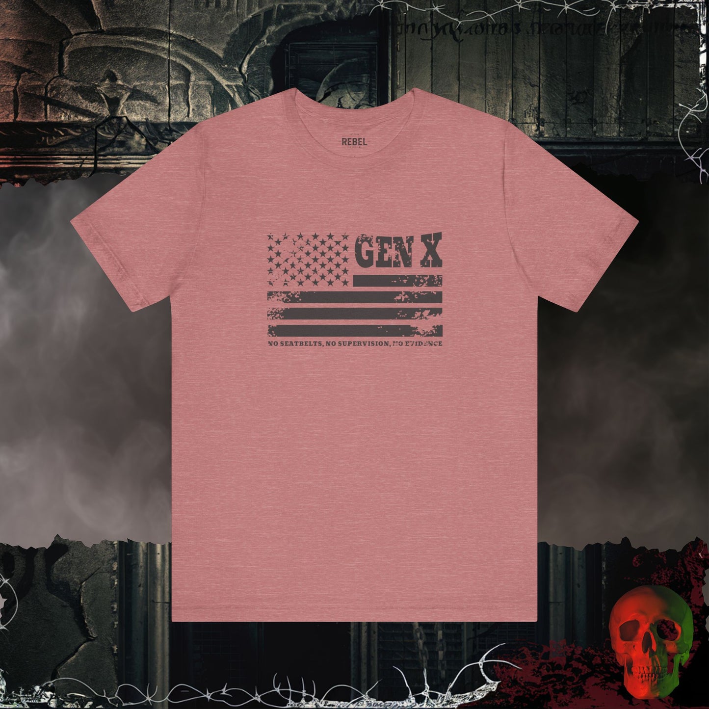 Gen X / No Evidence Tee