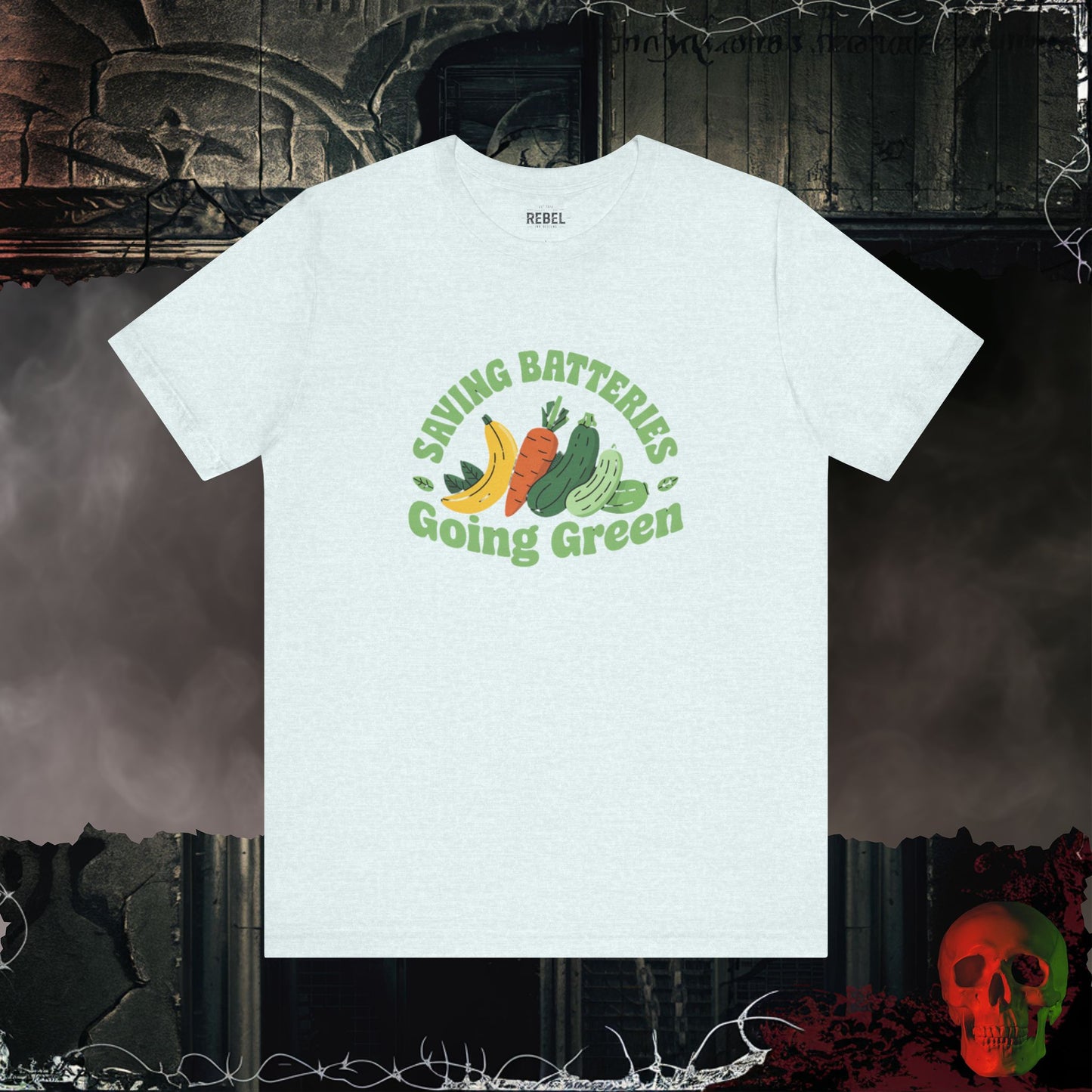 Saving Batteries Going Green T-Shirt