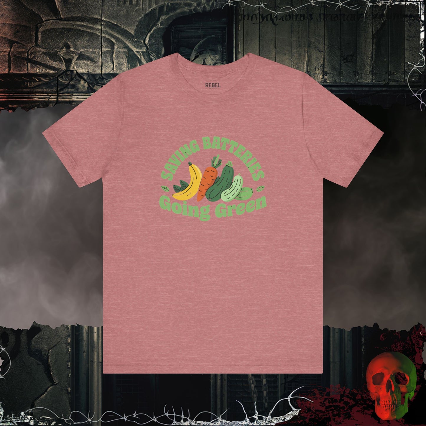 Saving Batteries Going Green T-Shirt