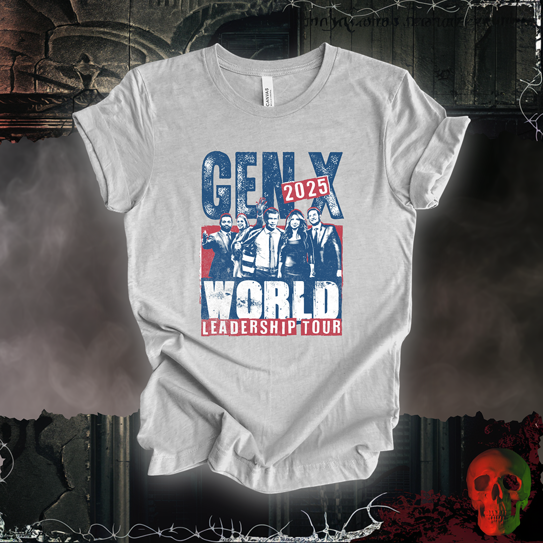 Gen X World Leadership Tour 2025 Tee
