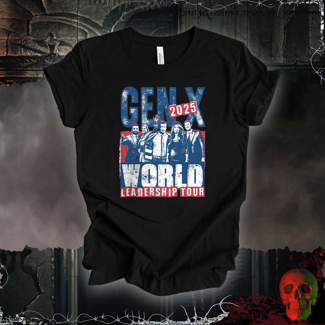 Gen X World Leadership Tour 2025 Tee