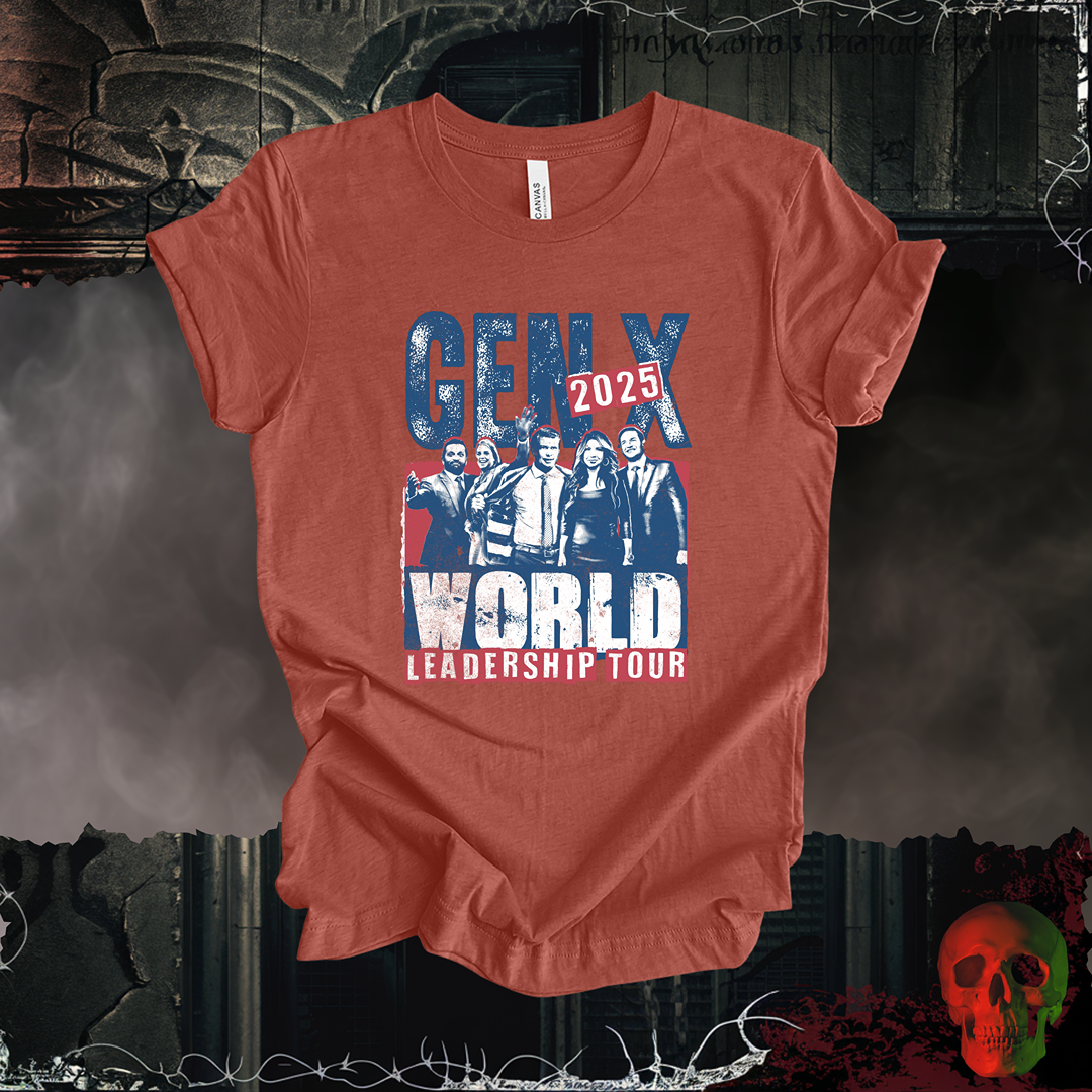 Gen X World Leadership Tour 2025 Tee