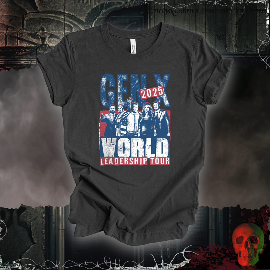 Gen X World Leadership Tour 2025 Tee