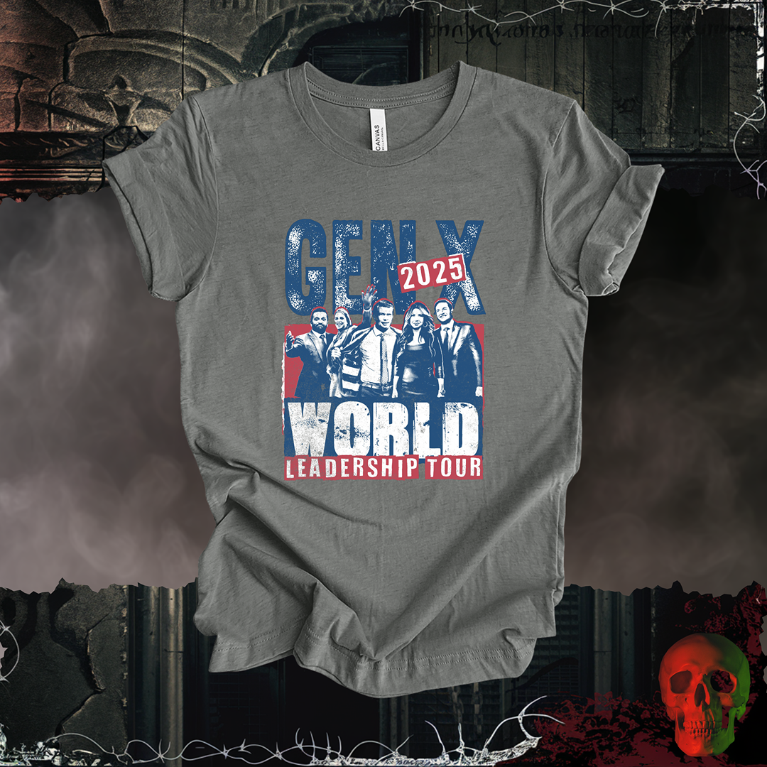 Gen X World Leadership Tour 2025 Tee