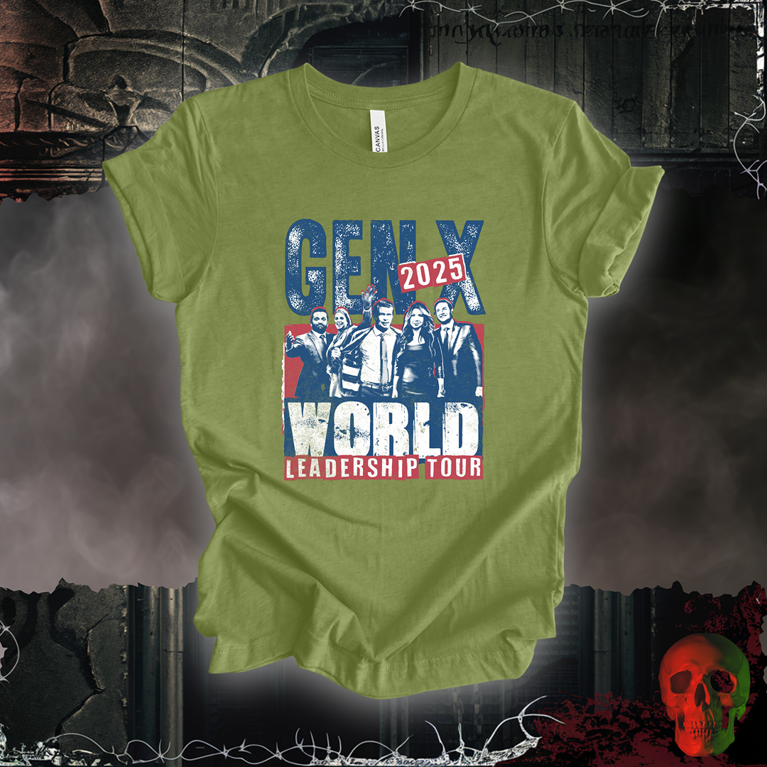 Gen X World Leadership Tour 2025 Tee