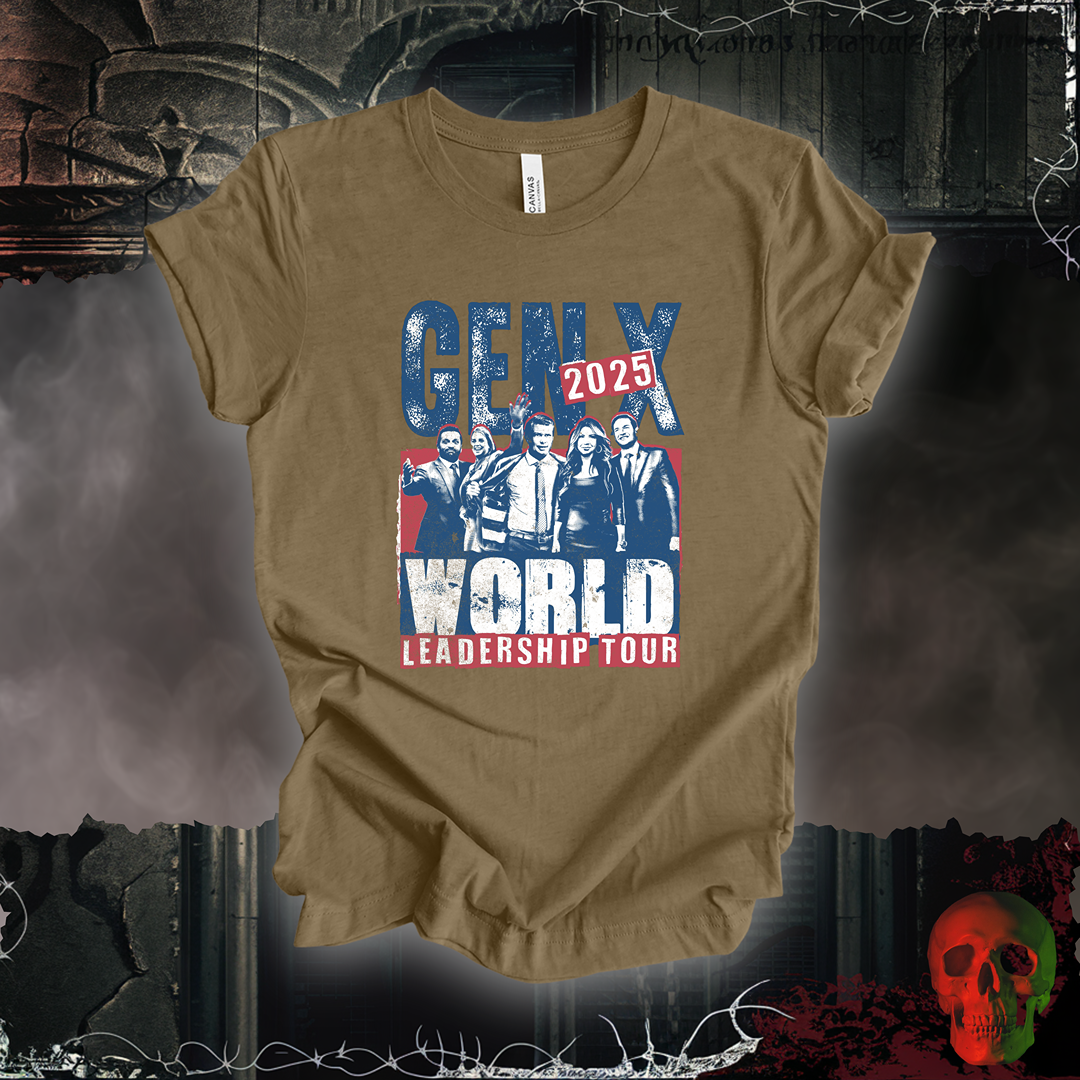 Gen X World Leadership Tour 2025 Tee