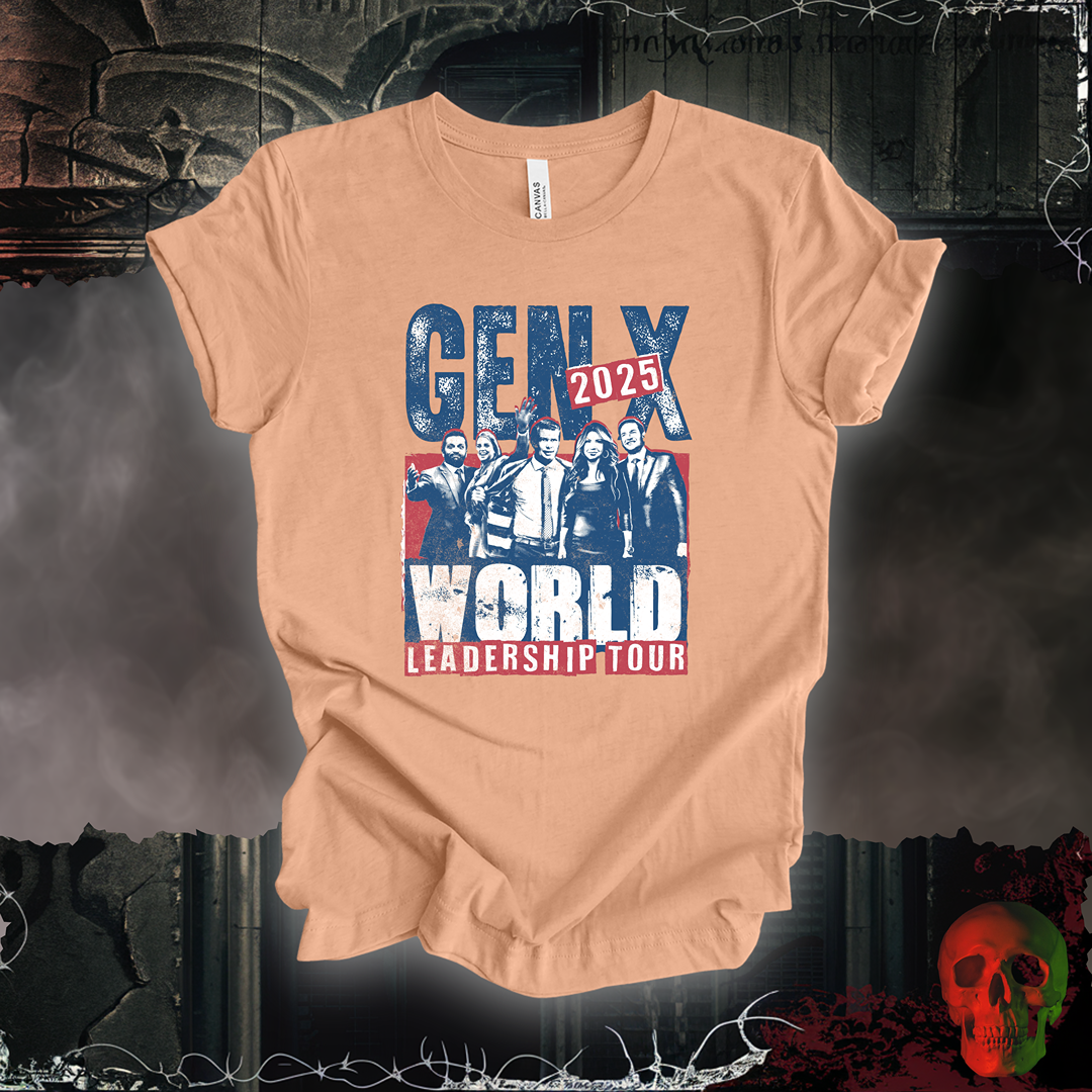 Gen X World Leadership Tour 2025 Tee