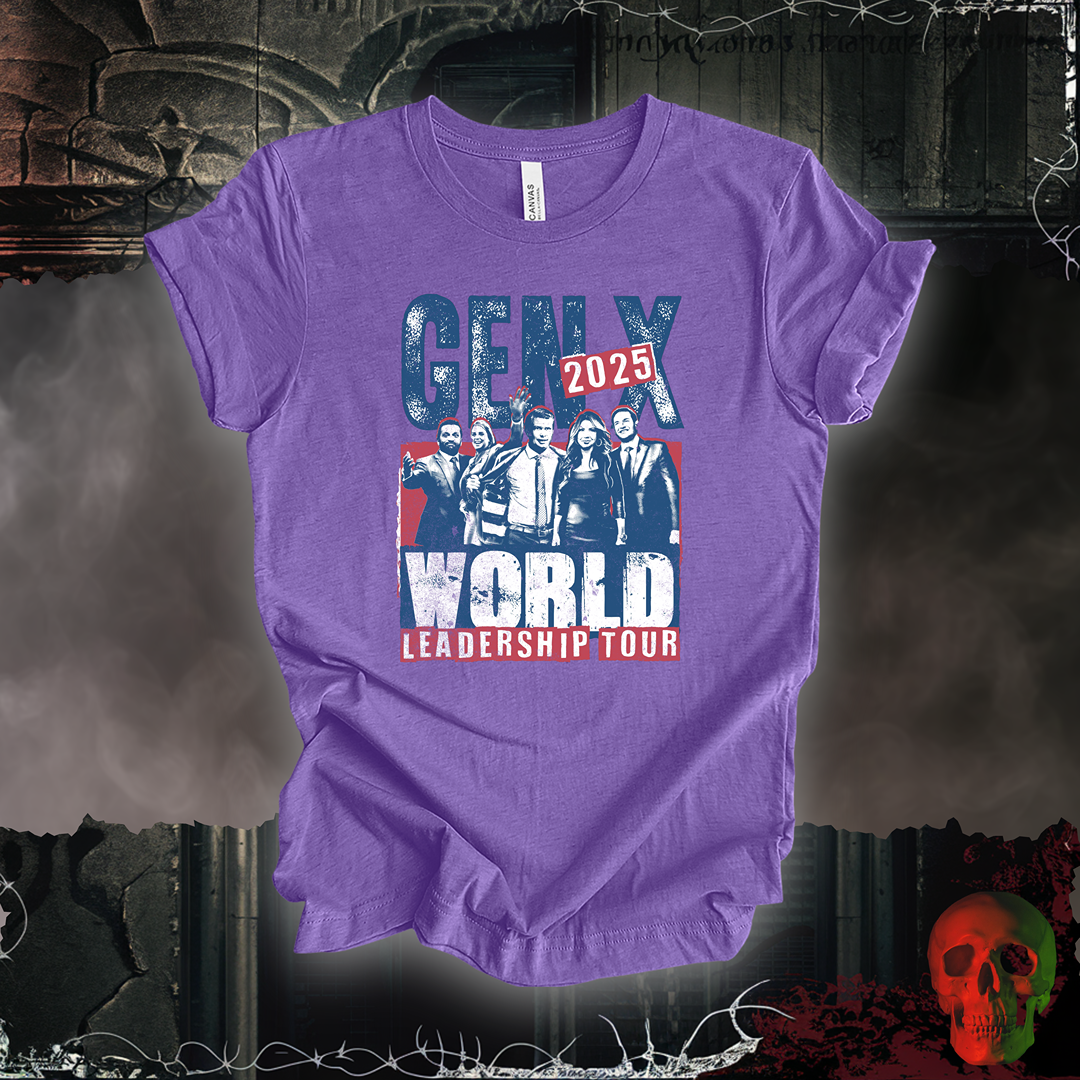 Gen X World Leadership Tour 2025 Tee