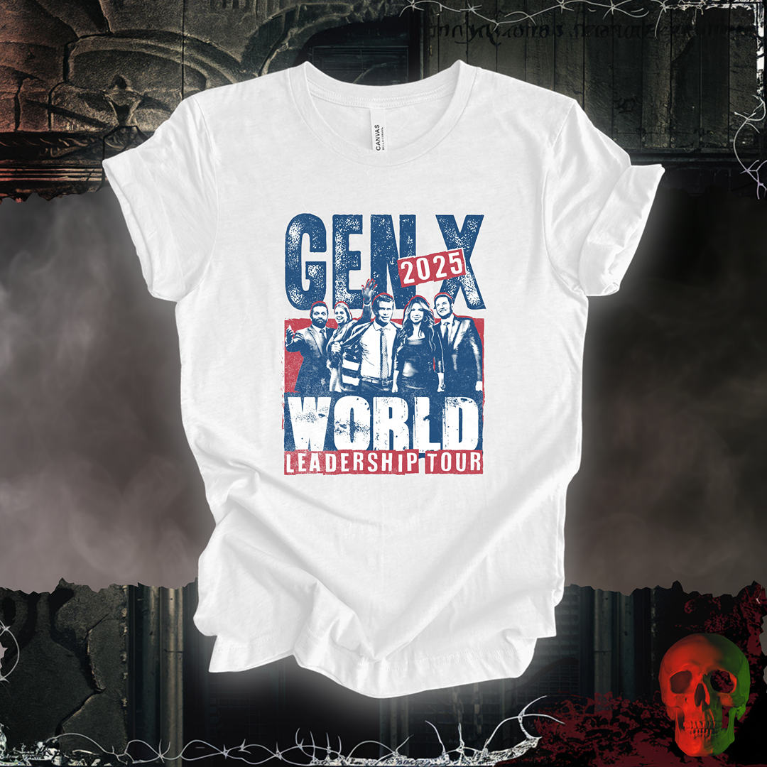 Gen X World Leadership Tour 2025 Tee