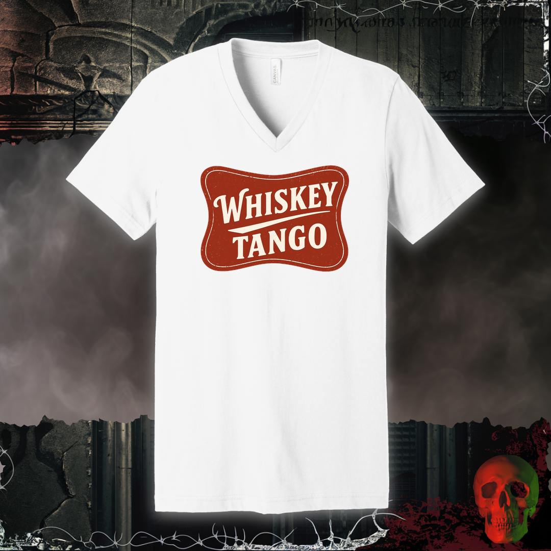 Whiskey Tango V-Neck Tee