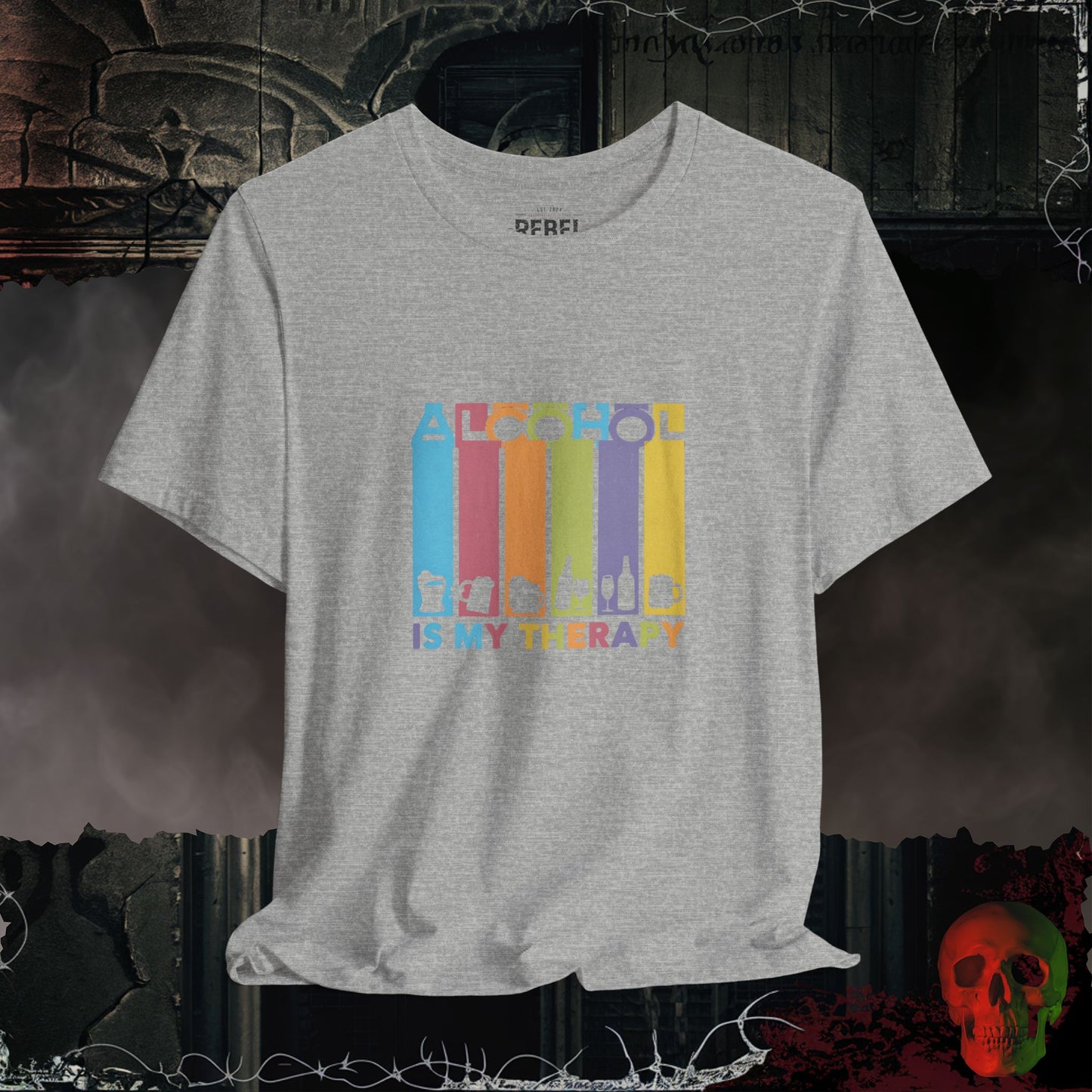 Alcohol Therapy: The Ultimate Happy Hour Tee