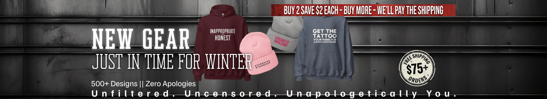 Hot Winter Drops hero image