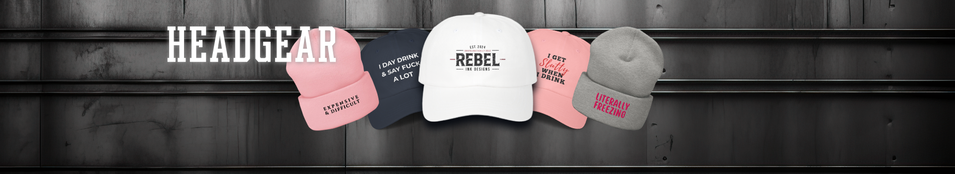 Distressed & Bold Hat Sale hero image