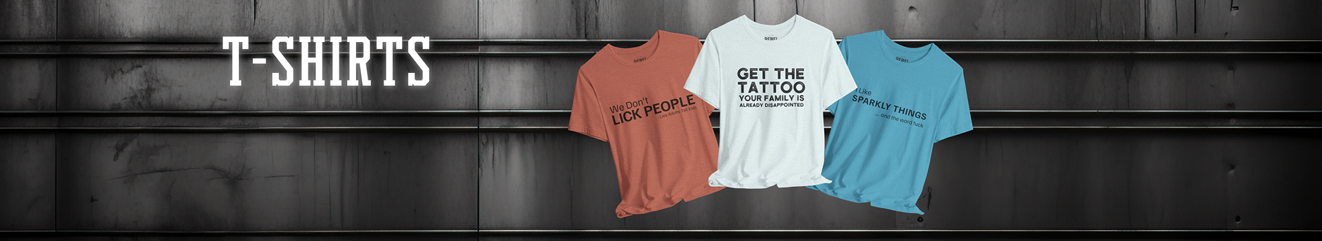 Unapologetic Tees hero image