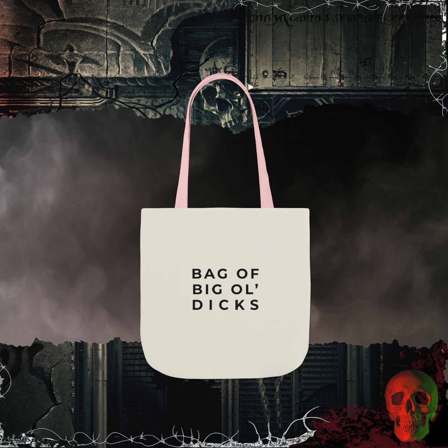Accessories 13" × 13'' / Light Pink Bag of Big 'Ol D!cks Tote