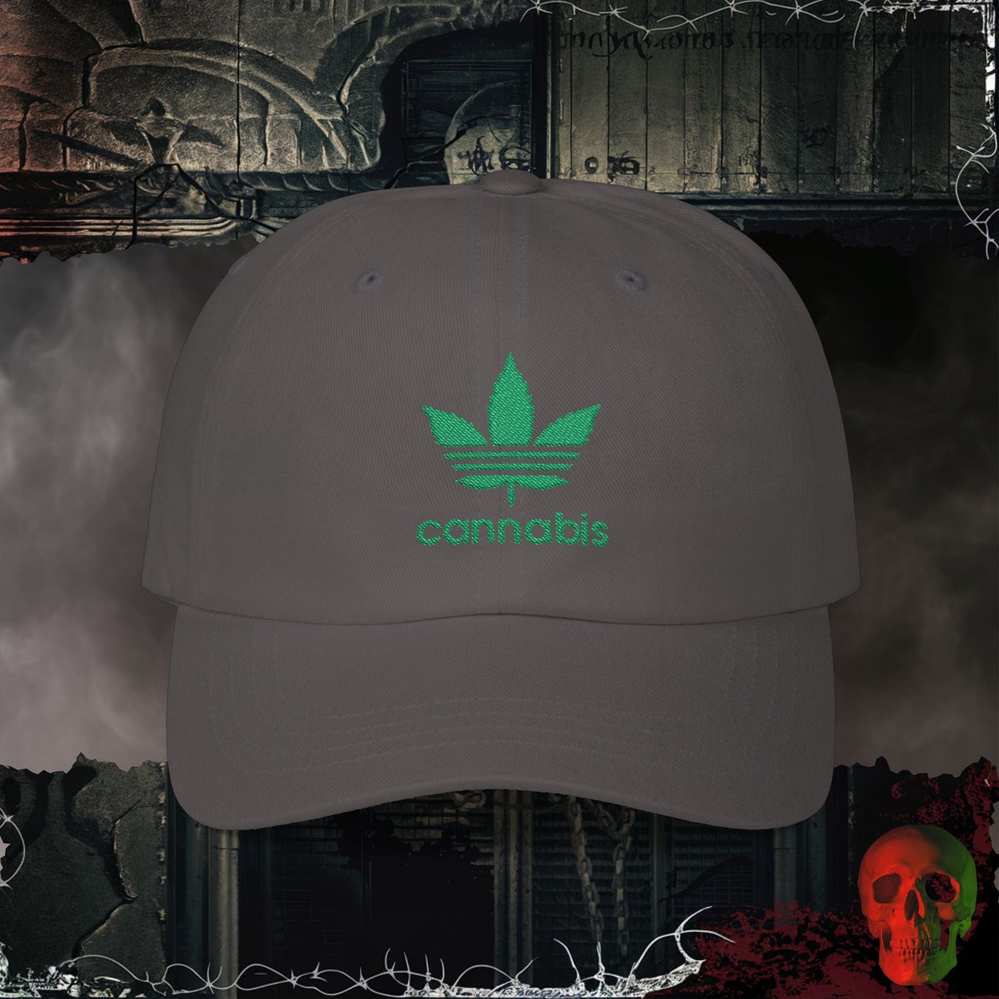 Hats Dark Grey / One size Blunt Force Fashion Embroidered Hat