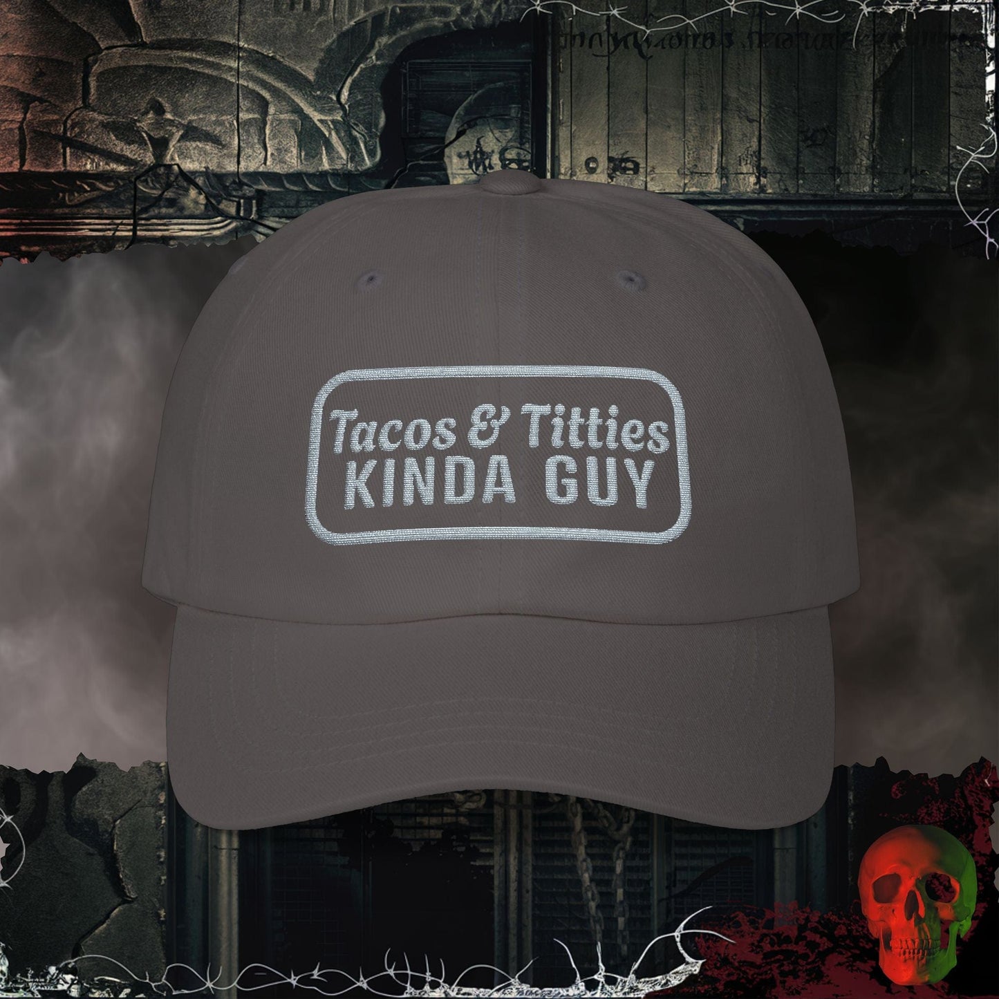 Hats Dark Grey / One size Taco's & Titties Embroidered Hat