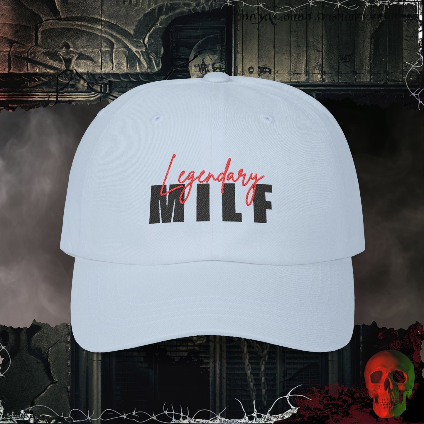 Hats Light Blue / One size Legendary MILF Embroidered Hat