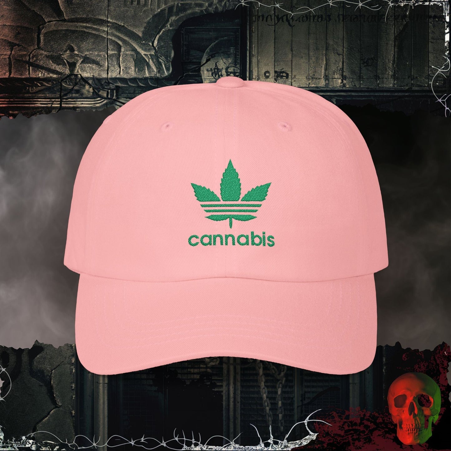 Hats Pink / One size Blunt Force Fashion Embroidered Hat