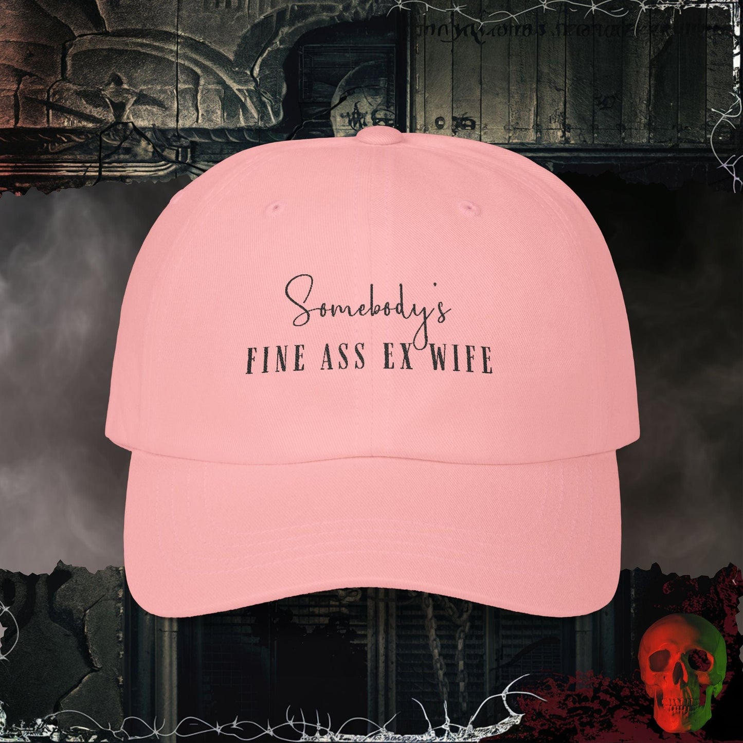 Hats Pink / One size Fine Ass Ex Wife Embroidered Hat