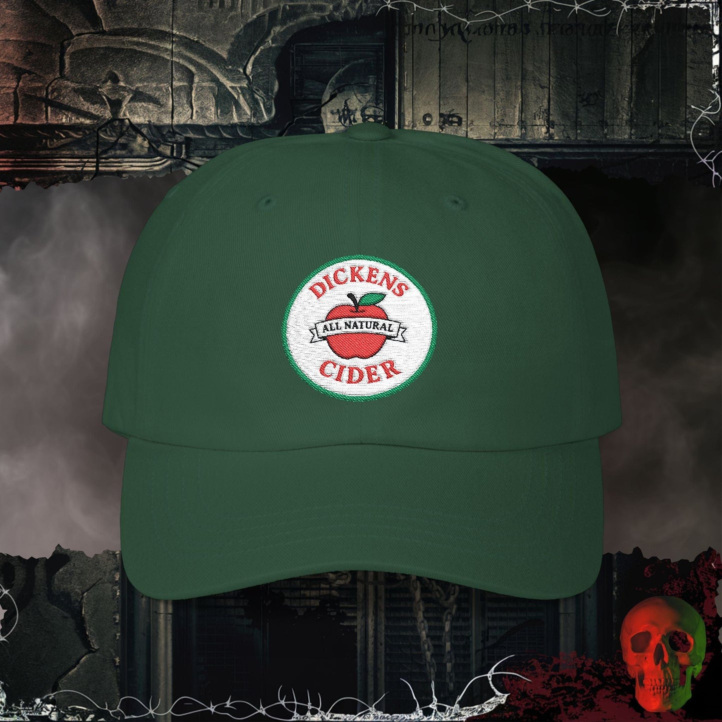 Hats Spruce / One size Dickens Cider Embroidered Hat