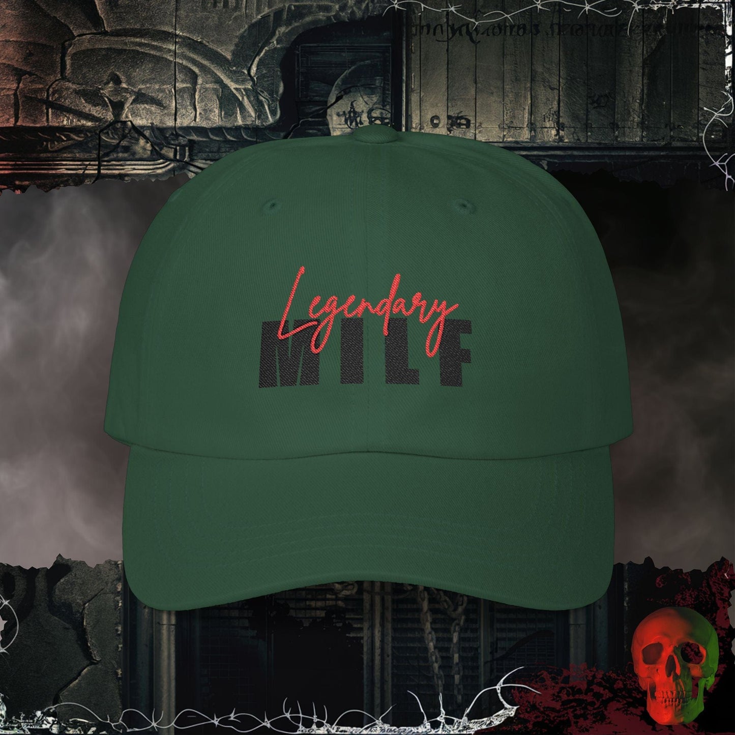 Hats Spruce / One size Legendary MILF Embroidered Hat