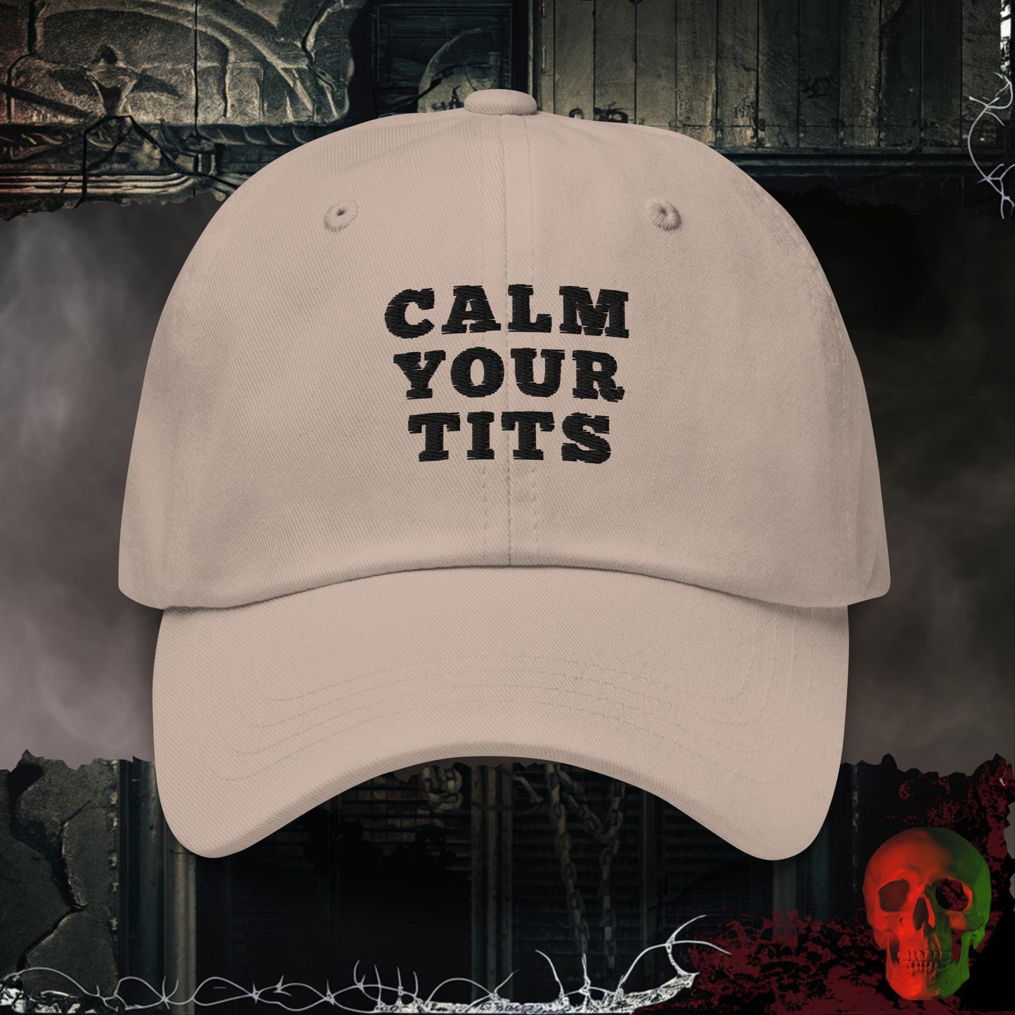 Hats Stone Calm Your Tits