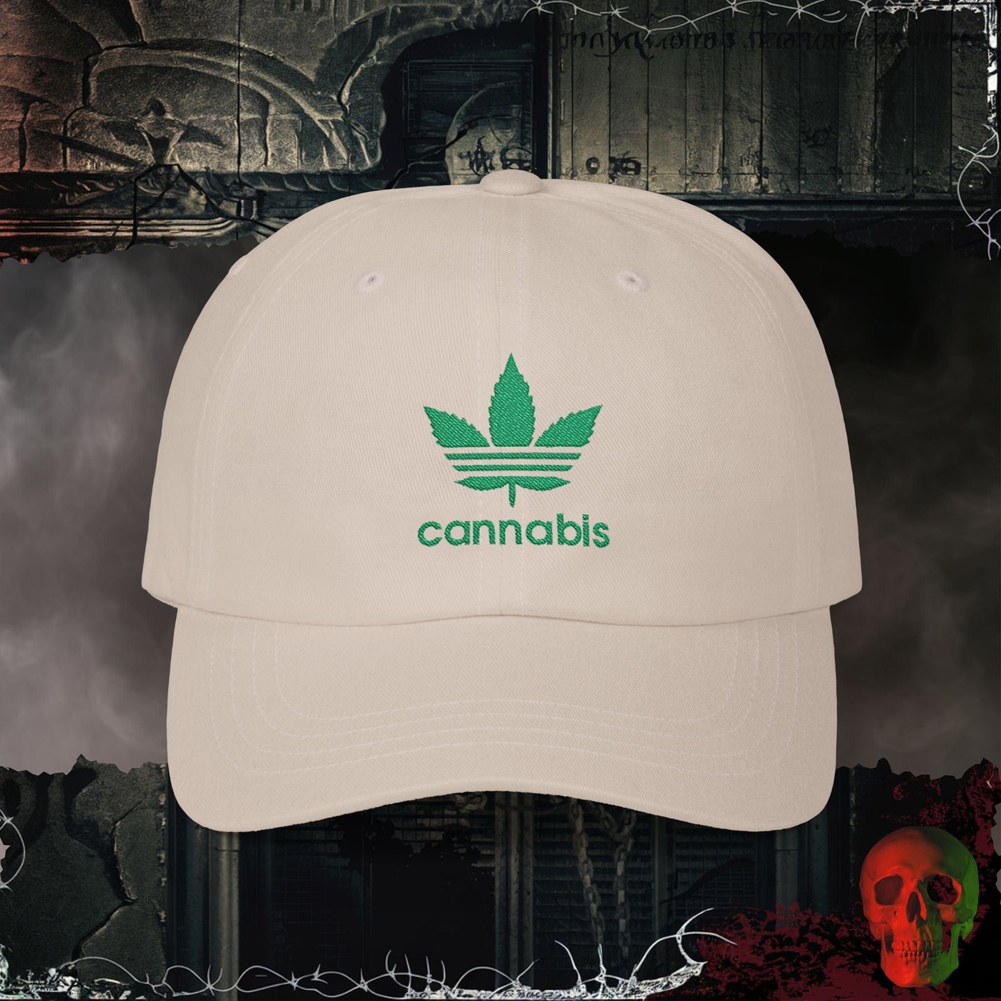 Hats Stone / One size Blunt Force Fashion Embroidered Hat