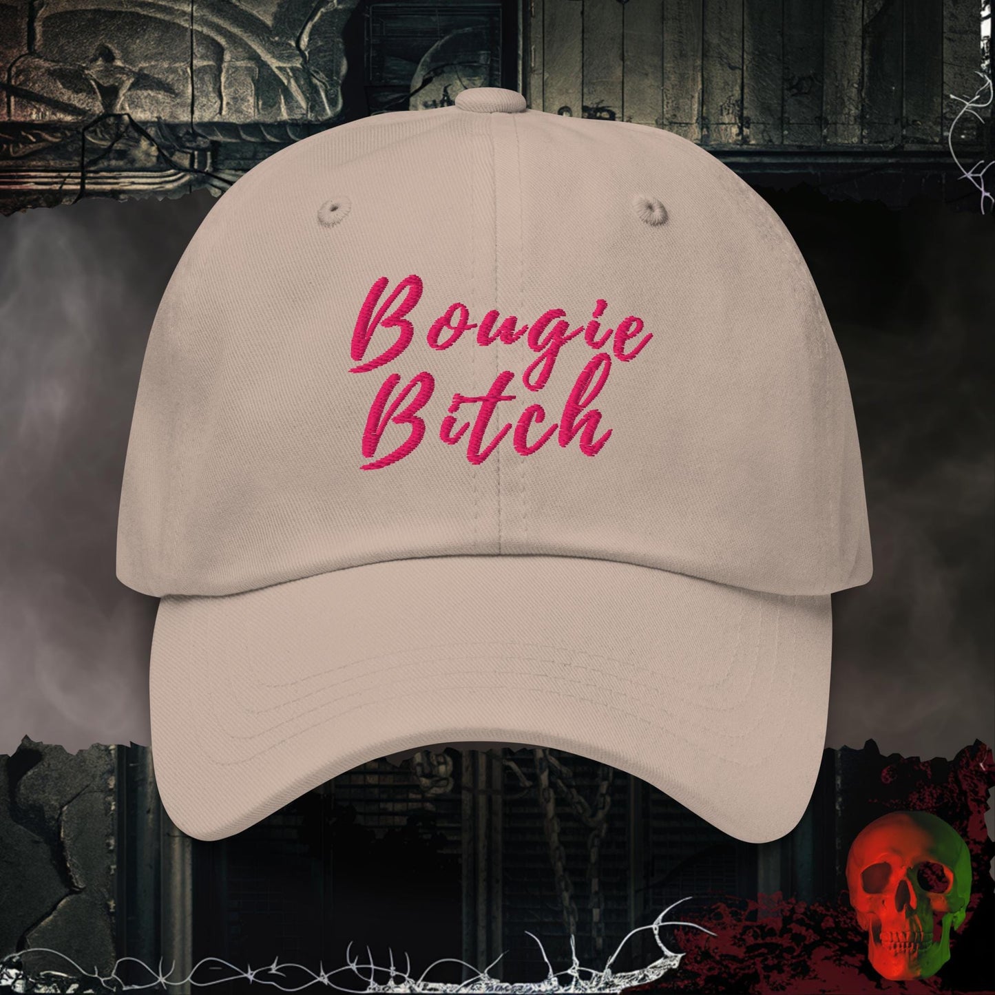 Hats Stone / One size Bougie Bitch Embroidered Hat