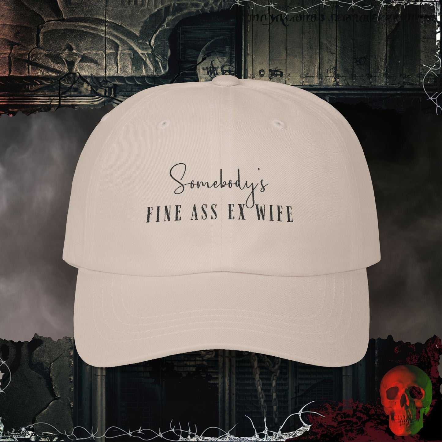 Hats Stone / One size Fine Ass Ex Wife Embroidered Hat