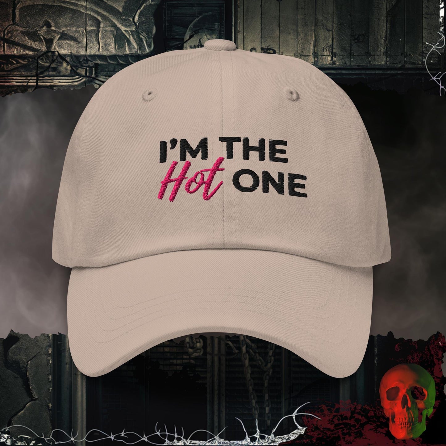 Hats Stone The Hot One Embroidered Hat