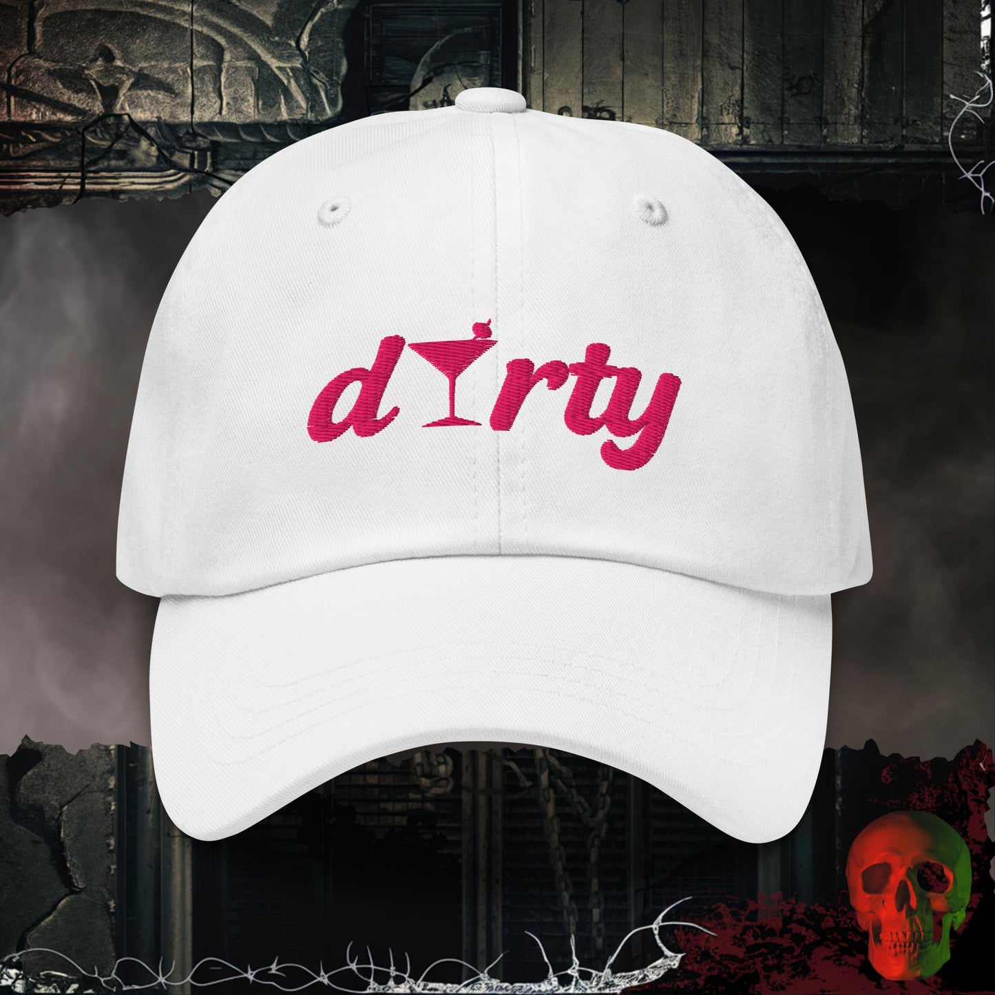 Hats White / One size Like it Dirty Embroidered Hat
