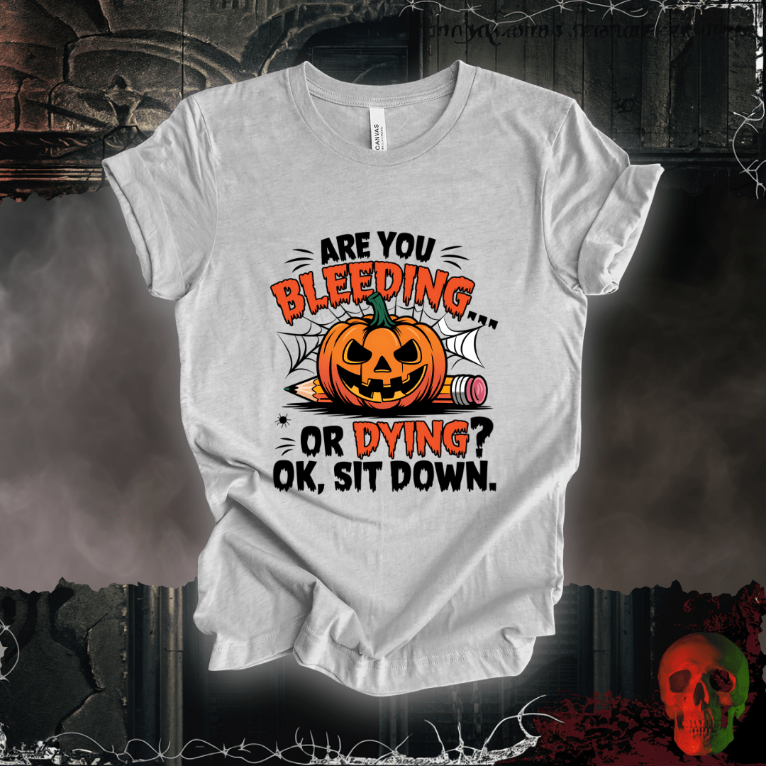 T-Shirt Athletic Heather / S Classroom Haunts & Laughs T-Shirt
