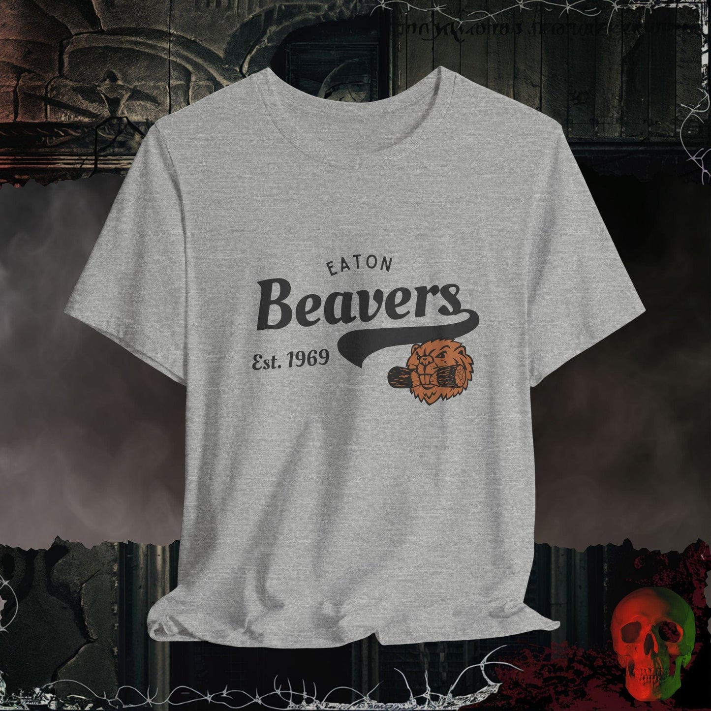 T-Shirt Athletic Heather / S Eaton Beavers T-Shirt