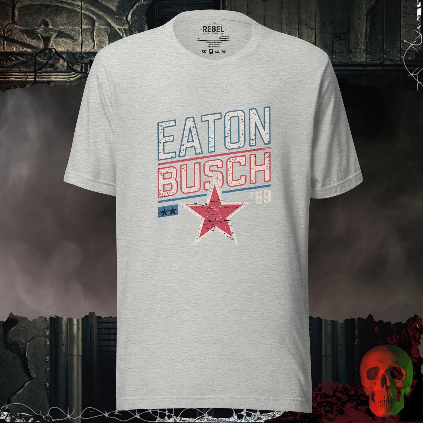 T-Shirt Athletic Heather / S Eaton Busch '69 Tee