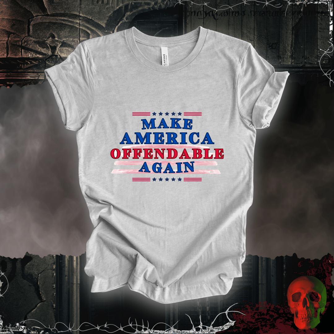T-Shirt Athletic Heather / S Make America Offensive Again! T-Shirt