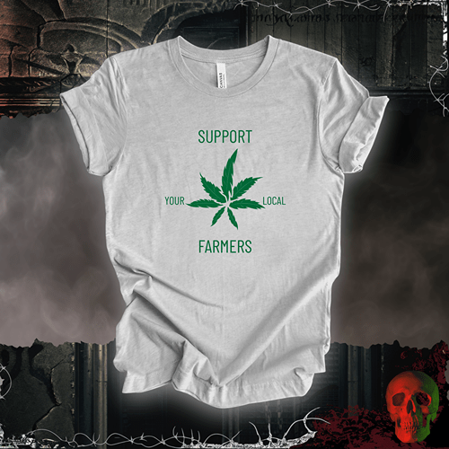 T-Shirt Athletic Heather / S Support Your Local Farmers T-Shirt