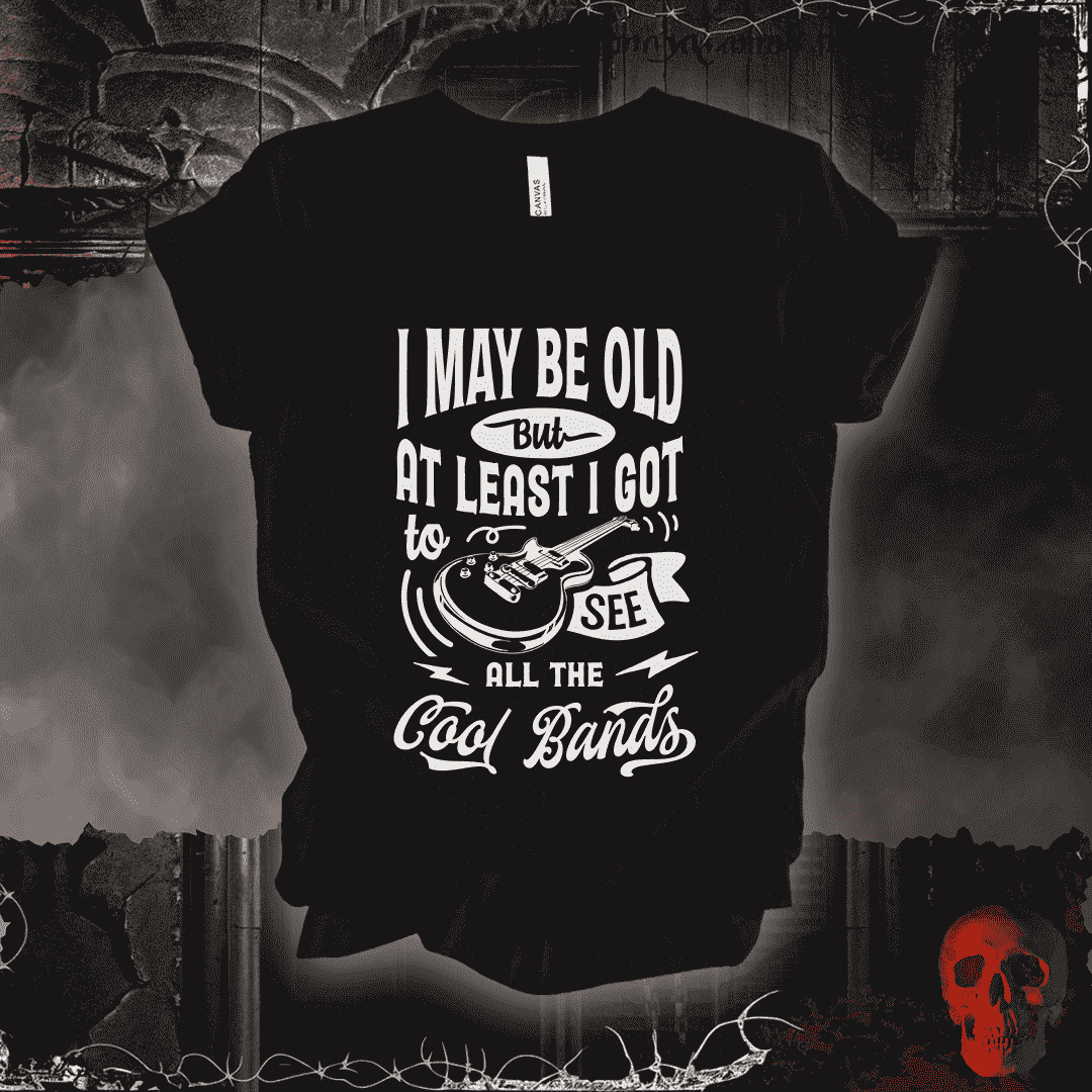 T-Shirt Black Heather / S All the Cool Bands T-Shirt