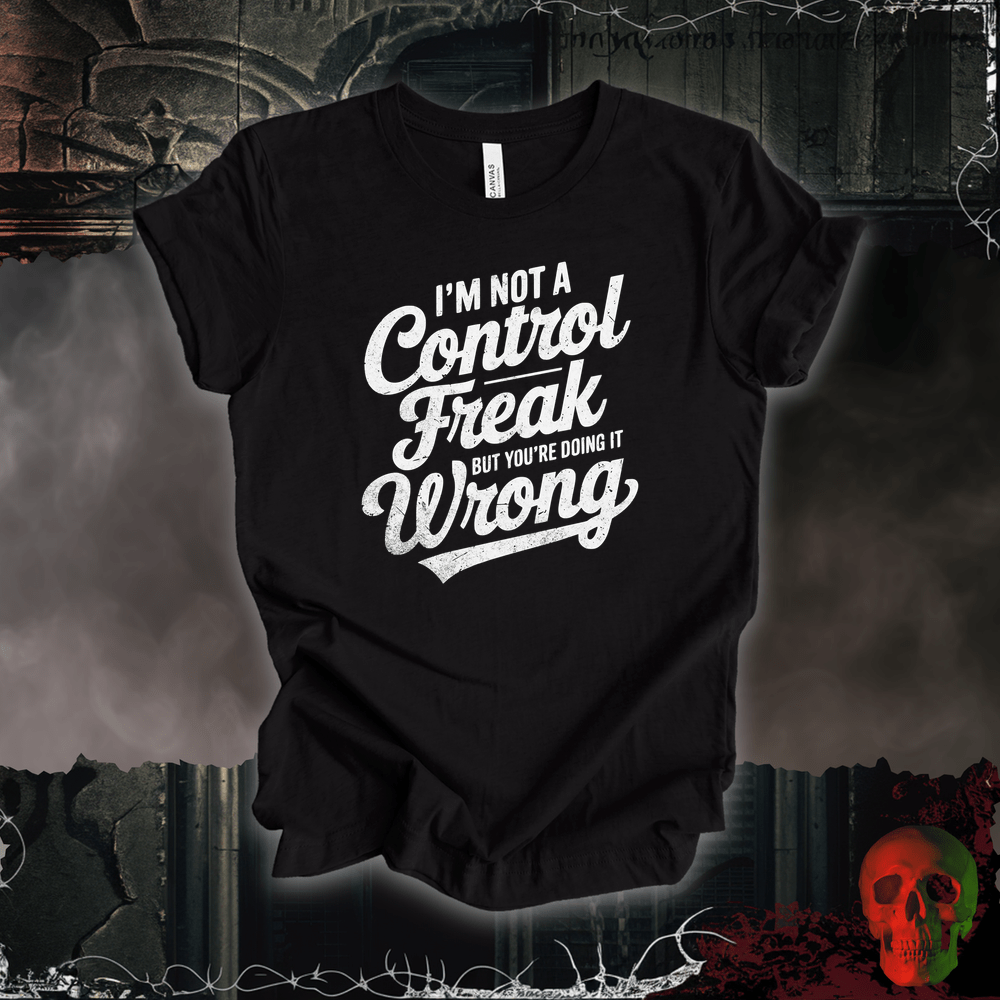 T-Shirt Black Heather / S Control Freak Tee