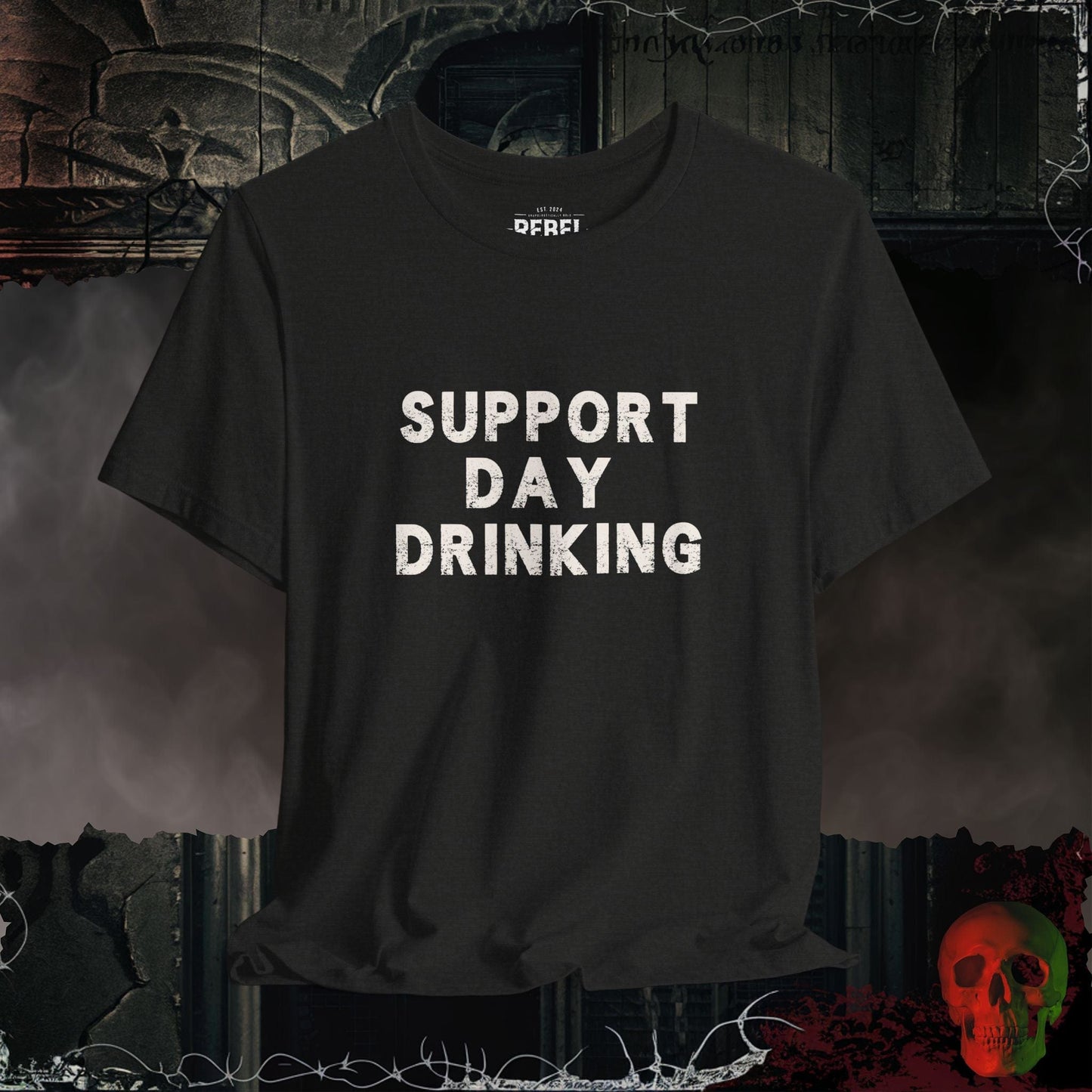 T-Shirt Black Heather / S Day Drinking Advocate Tee