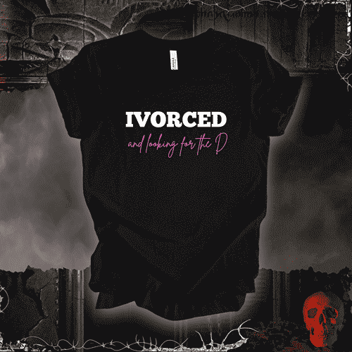 T-Shirt Black Heather / S Divorced but Looking