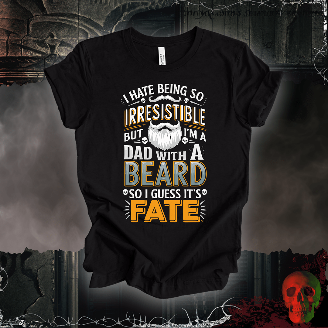 T-Shirt Black Heather / S Irresistible Bearded Dad T-Shirt