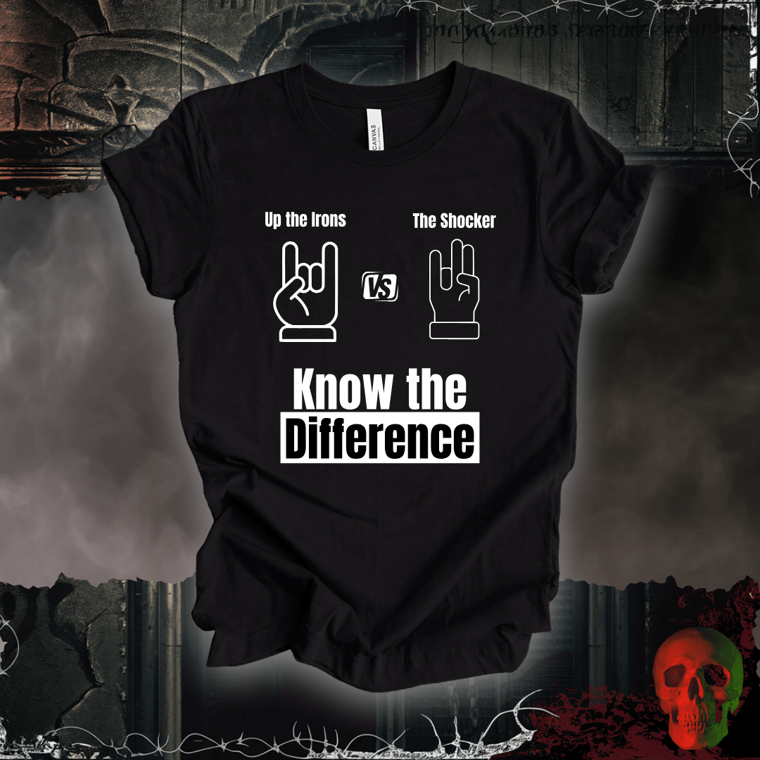 T-Shirt Black Heather / S Know the Difference T-Shirt