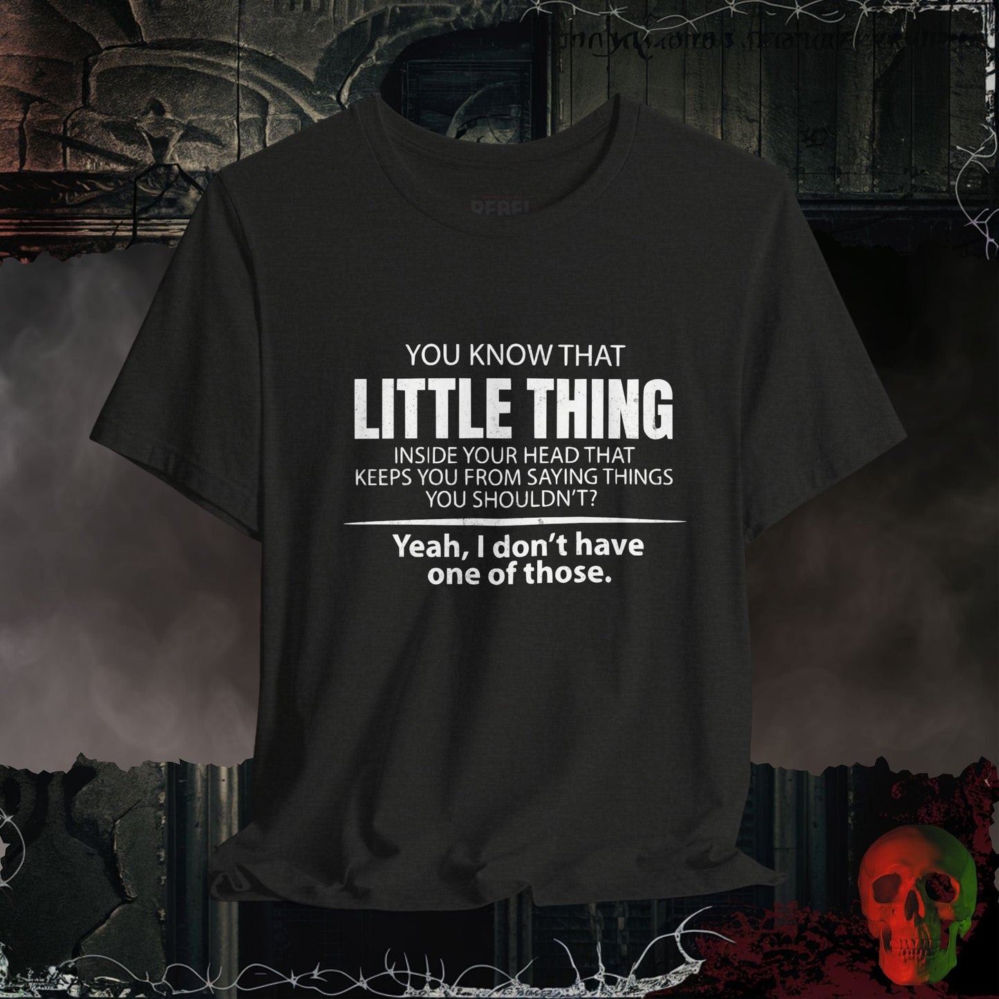 T-Shirt Black Heather / S Little Thing In Your Head T-Shirt
