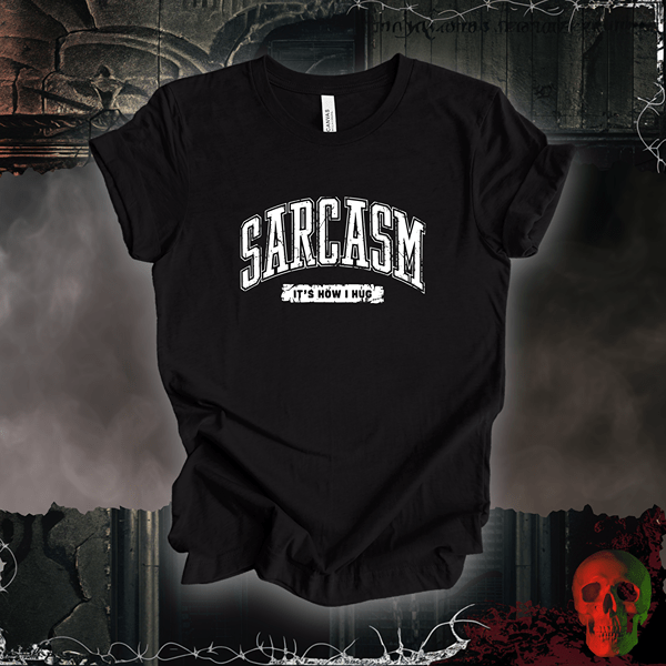 T-Shirt Black Heather / S Sarcasm T-Shirt | Funny & Bold Humor Tee