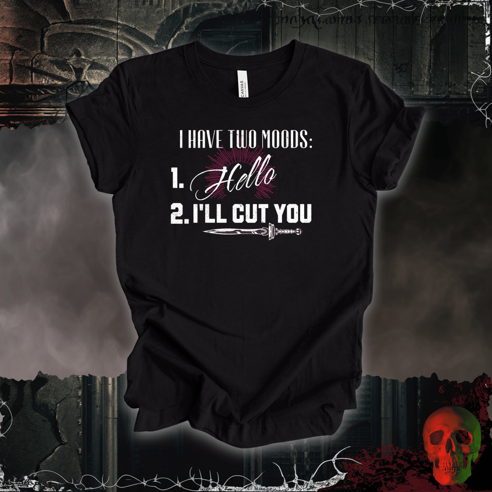 T-Shirt Black Heather / S Two Moods Tee
